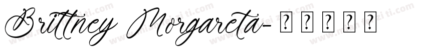 Brittney Morgareta字体转换